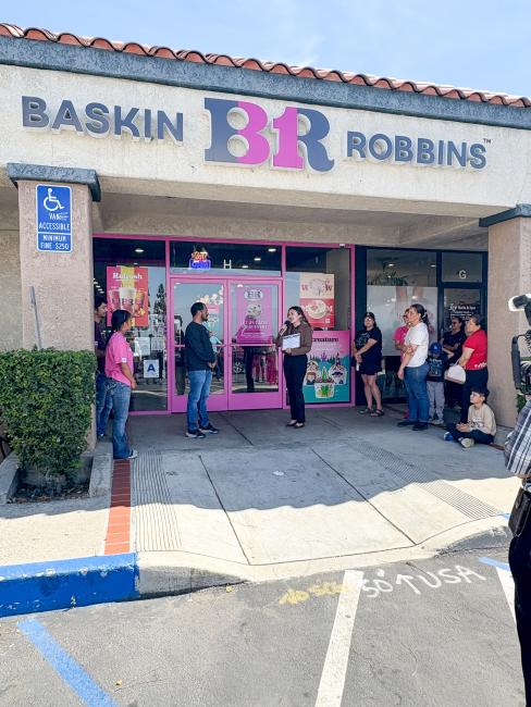 Baskin-Robbins Grand Opening