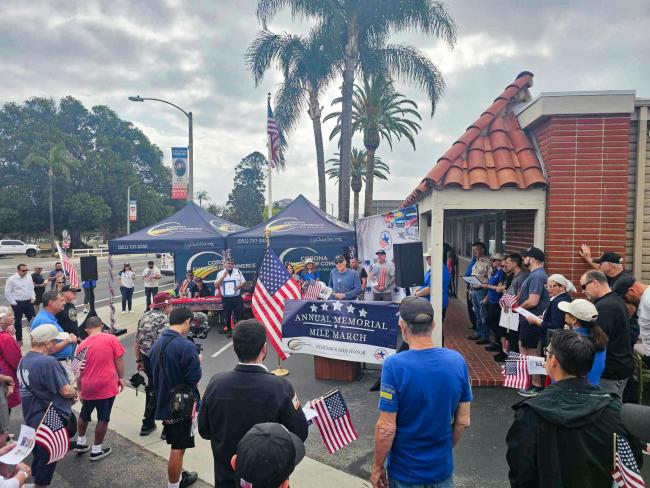 Memorial Mile March