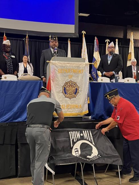 Commander of California American Legion