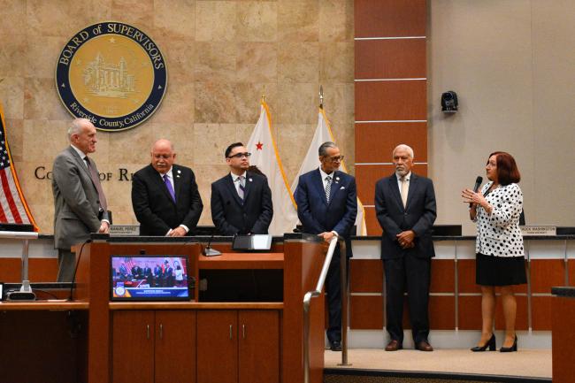 UCR Chancellor Kim A. Wilcox
