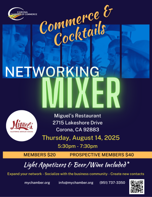 Commerce and Cocktails with the Corona Chamber