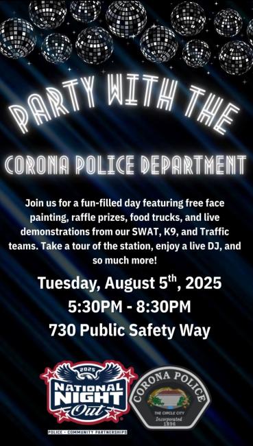 Corona National Night Out
