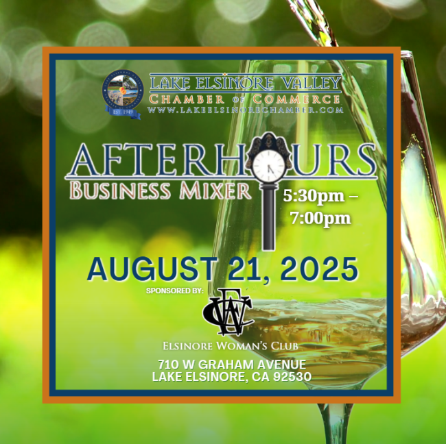 After Hours Mixer Lake Elsinore