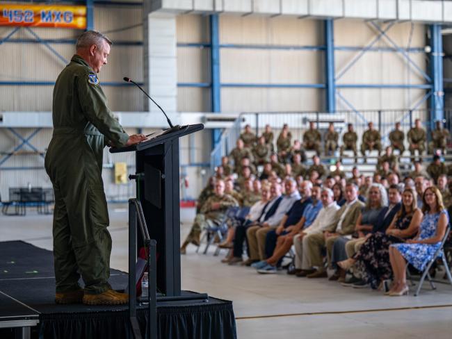 Fourth Air Force Change of Command Ceremony
