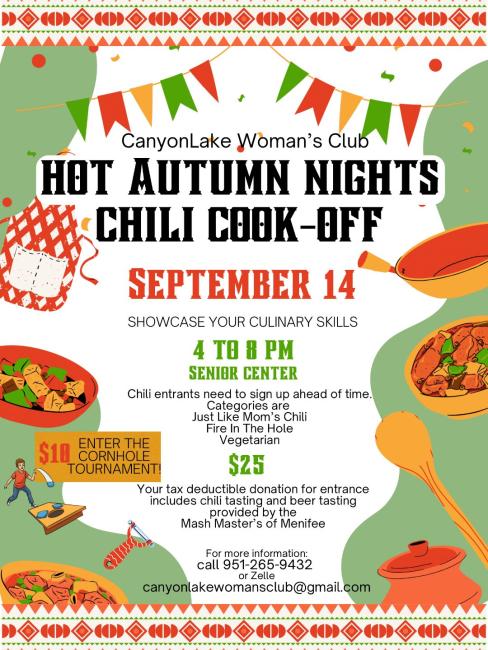 Hot Autumn Nights Chili Cook-Off