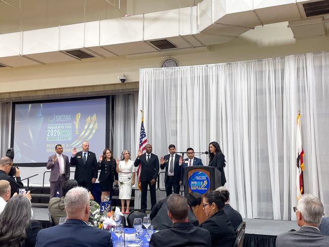 Eastvale Chamber Installation Dinner 