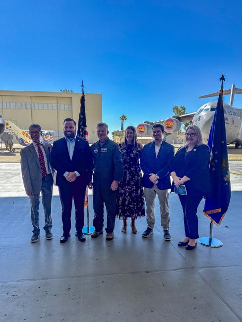 Fourth Air Force Change of Command Ceremony