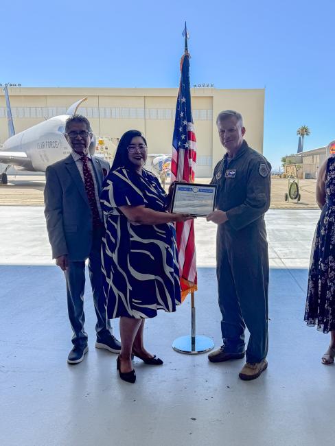 Fourth Air Force Change of Command Ceremony