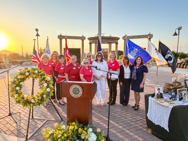 Gold Star Mother’s & Family Day Honored in Norco