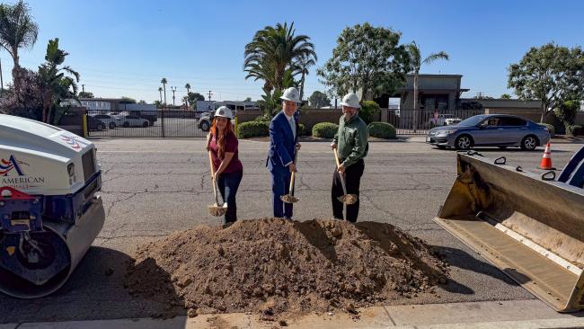Jurupa Valley Breaks Ground