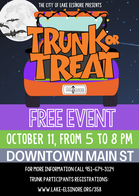 Lake Elsinore Trunk or Treat