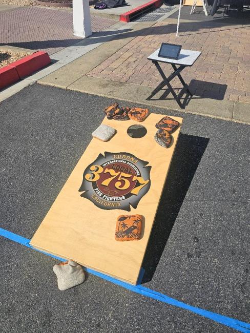 Fire Cornhole
