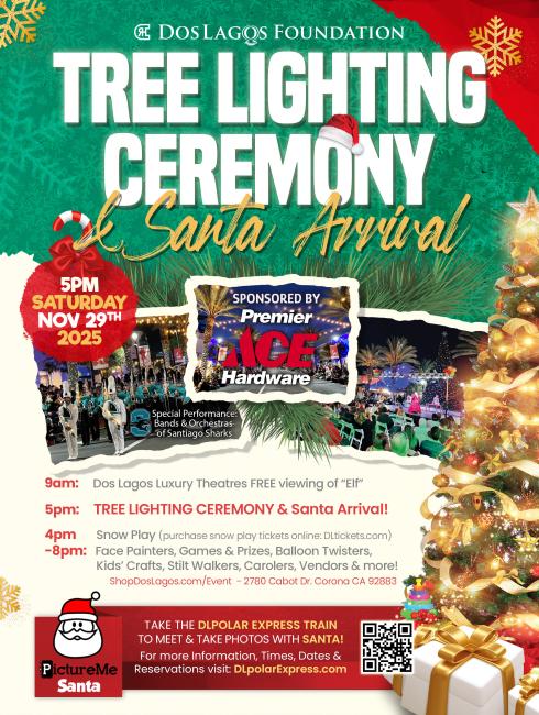 Dos Lagos Tree Lighting 