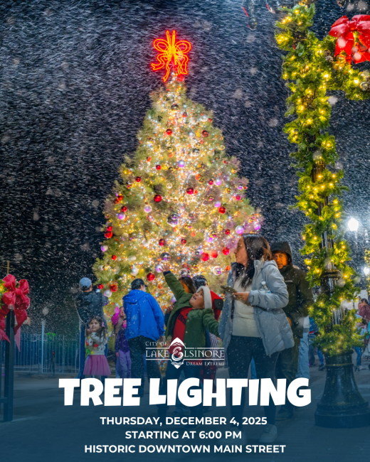 2025 Lake Elsinore Tree Lighting Ceremony 