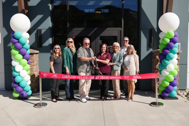 Lakeland Village Library Grand Opening