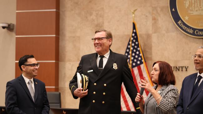Retirement of Fire Chief Bill Weiser