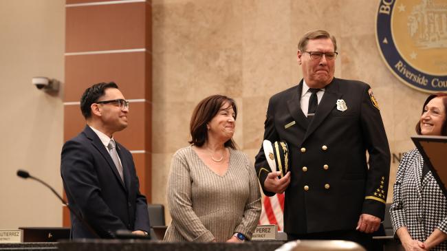 Retirement of Fire Chief Bill Weiser