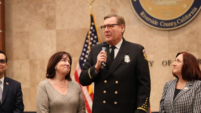 Retirement of Fire Chief Bill Weiser