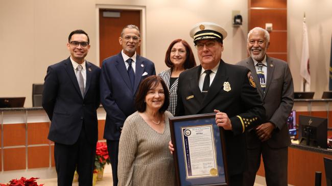 Retirement of Fire Chief Bill Weiser