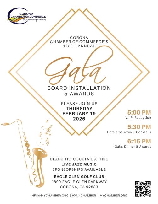 Corona Board and Installation Gala