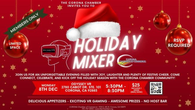 Corona Chamber of Commerce Holiday Mixer
