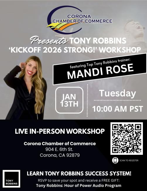 Tony Robbins Kickoff 2026 Strong Workshop