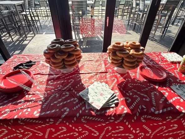 Donuts with Santa