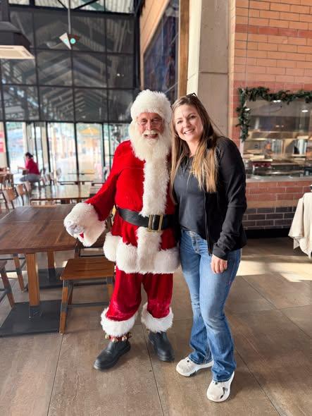 Donuts with Santa