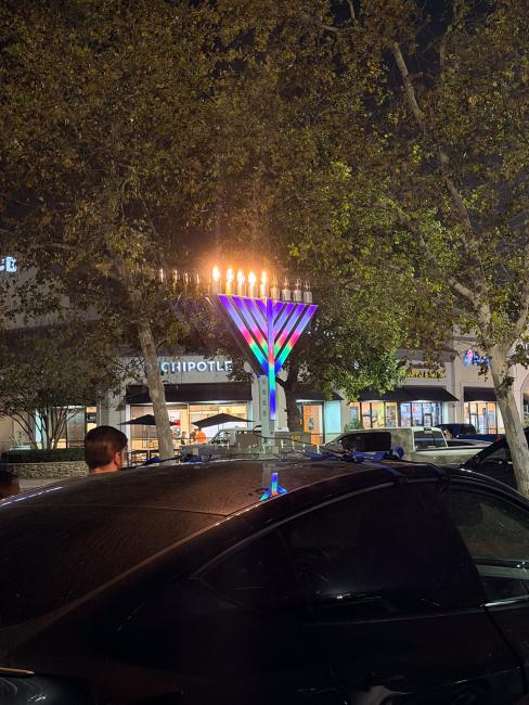 Eastvale's Menorah Lighting