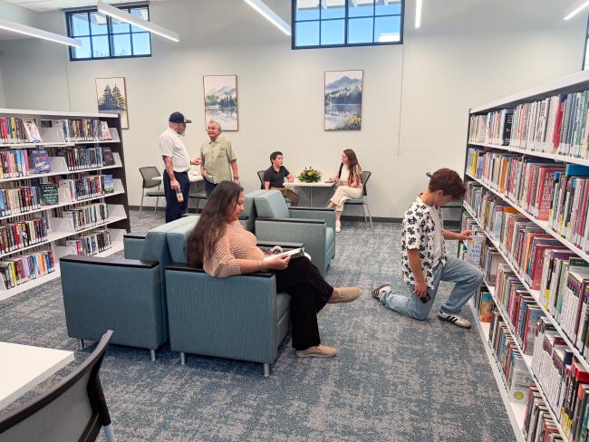 Lakeland Village Library Grand Opening