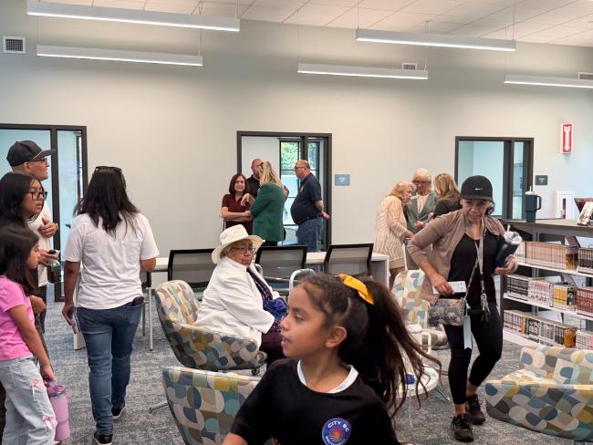 Lakeland Village Celebrates Grand Opening of New Library | Supervisor ...