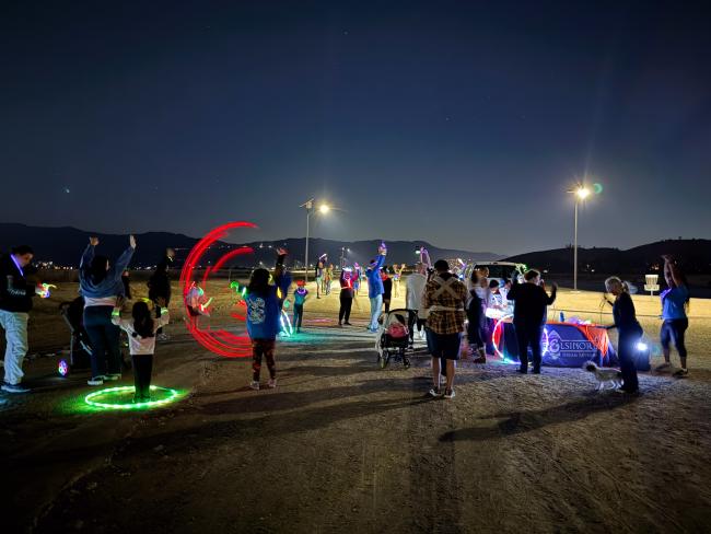 Lake Elsinore Glow Walk