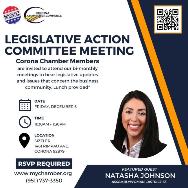 Corona Legislative Action Committee Meeting