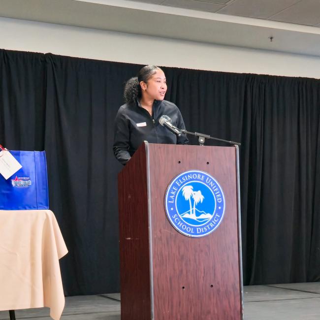 Lake Elsinore Valley Chamber of Commerce's Student of the Month