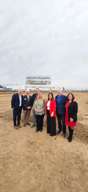  Second Street Family Apartments Groundbreaking