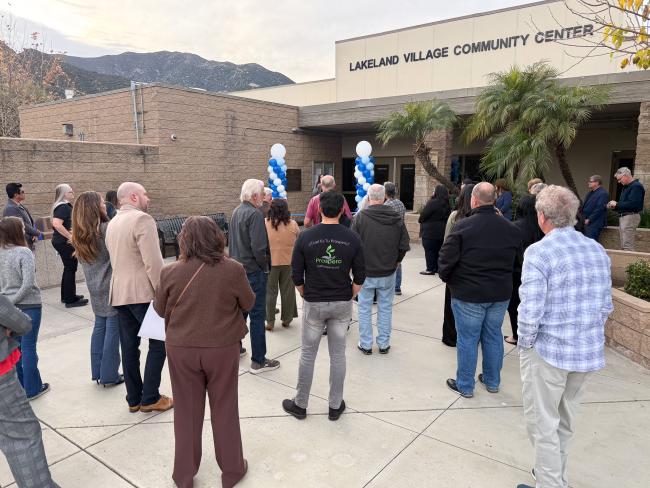Grand Re-Opening of the Lakeland Village Community Center