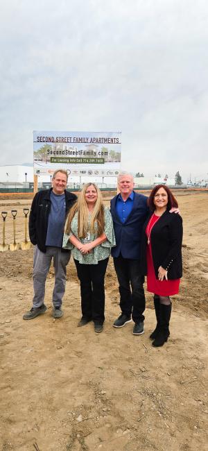  Second Street Family Apartments Groundbreaking