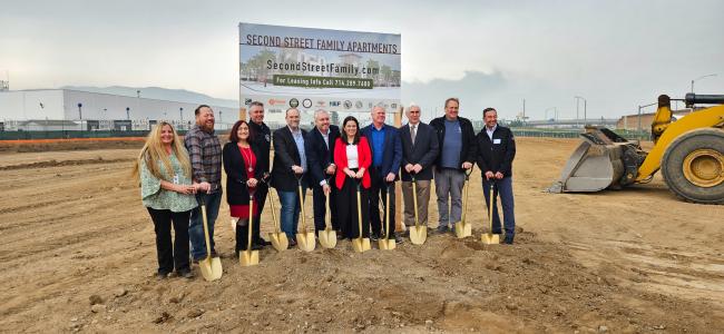  Second Street Family Apartments Groundbreaking