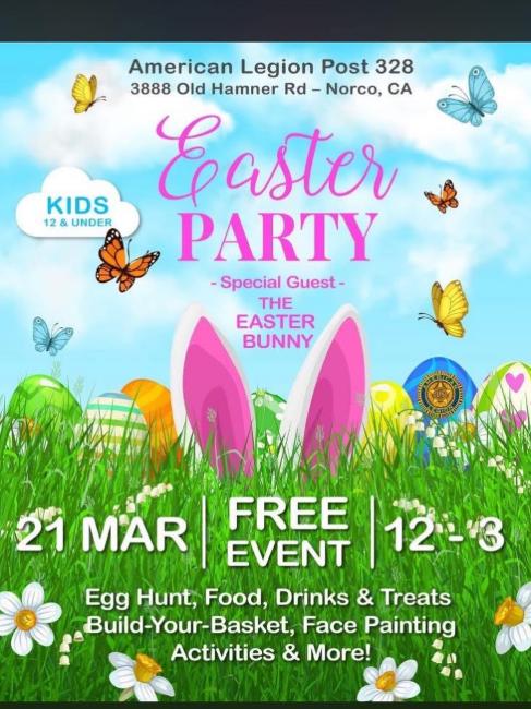 American Legion Post 328 Easter Party