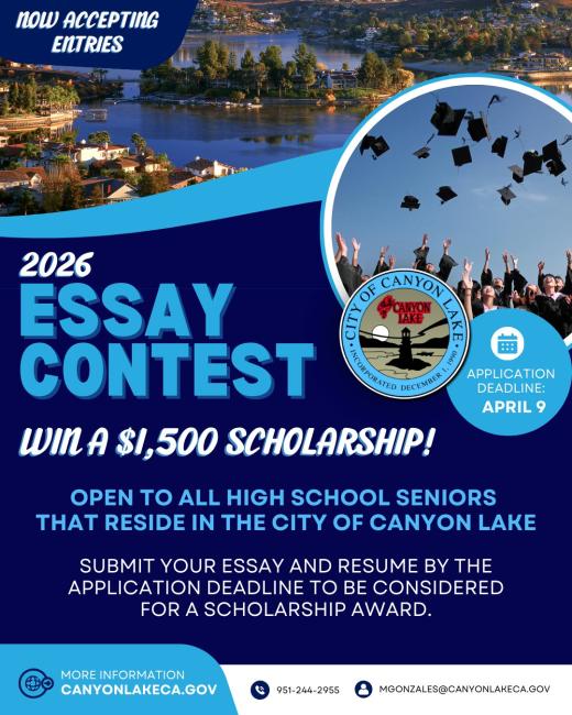 Canyon Lake Essay Contest