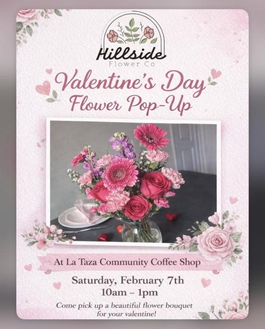 Valentines Day Flower Pop-Up