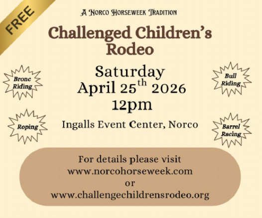 Challenged Children's Rodeo Flyer