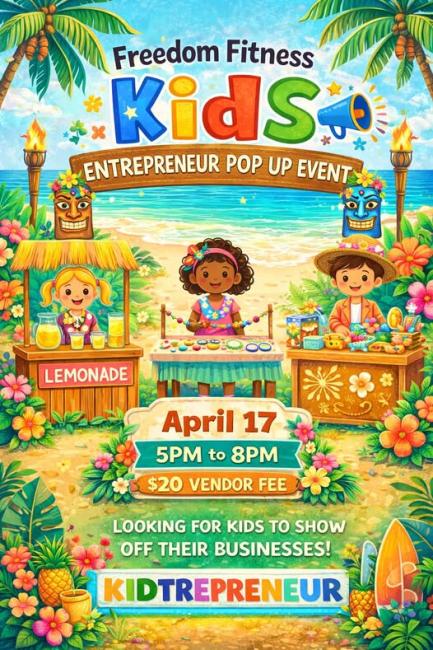 FF Kids Entrepreneur Pop Up