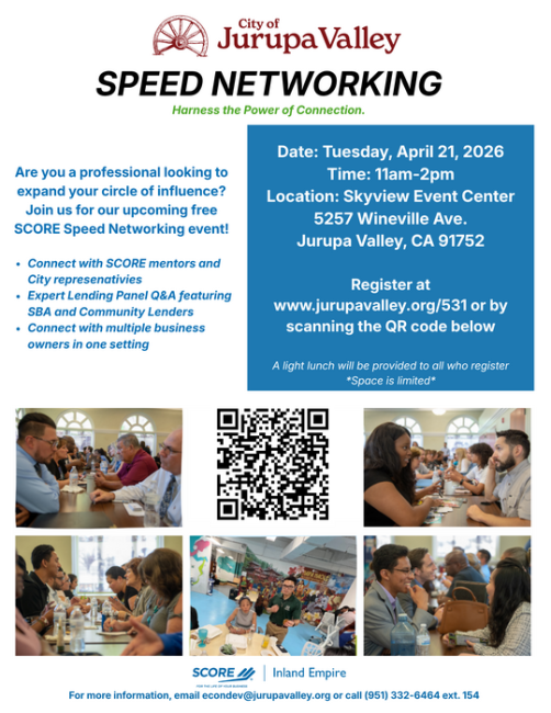 SCORE Speed Networking Event