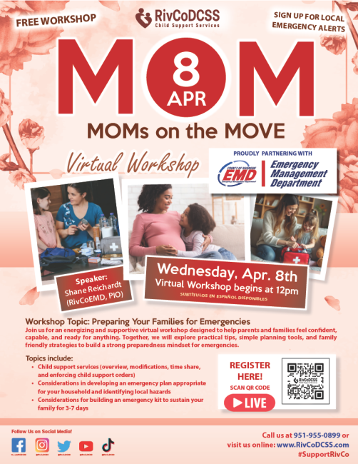 MOMs on the MOVE Virtual Workshop