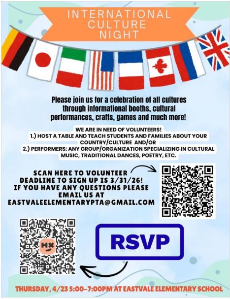 Eastvale Elementary School International Cultural Night