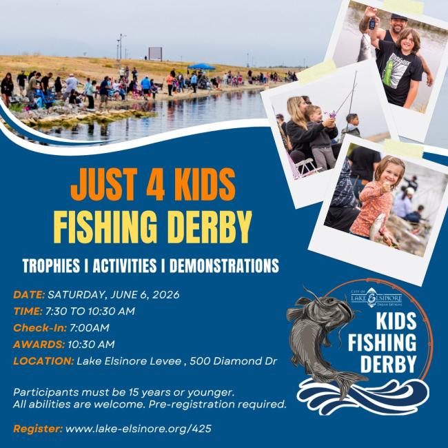 Lake Elsinore Kids Fishing Derby