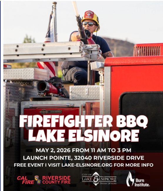 Lak Elsinore Firefighter BBQ