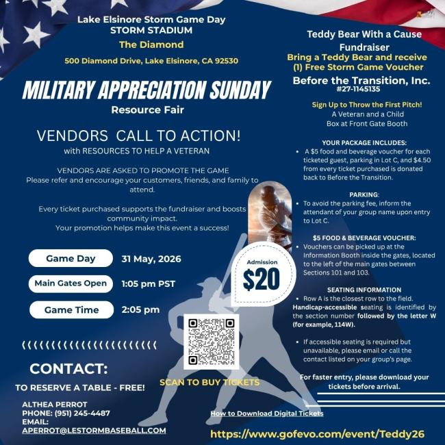 Military Appreciation Sunday