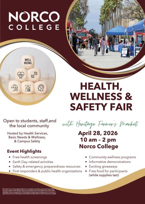 Health, Wellness and Safety Fair